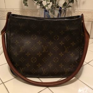 Authentic Louis Vuitton Looping MM monogram bag